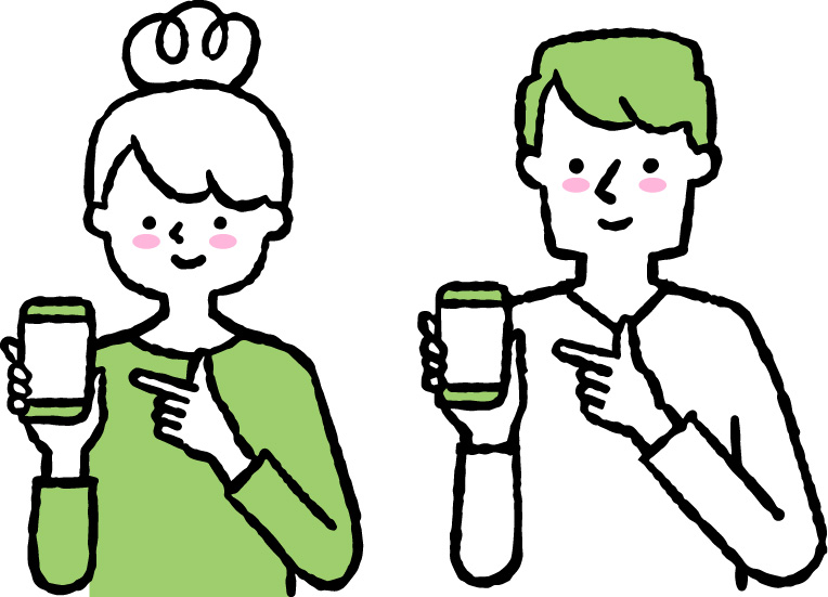 女性と男性