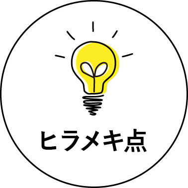 ヒラメキ点